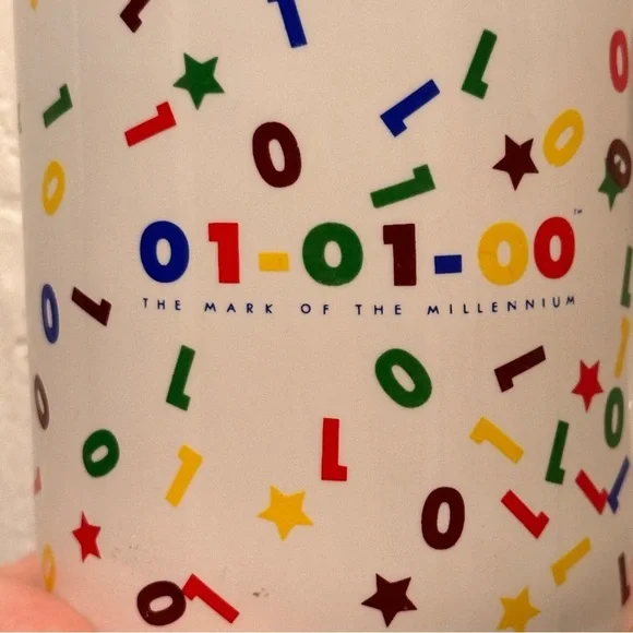 01-01-00 Mark of the Millennium At Home International Coffee Mug 2000 - Rare - Picture 4 of 6